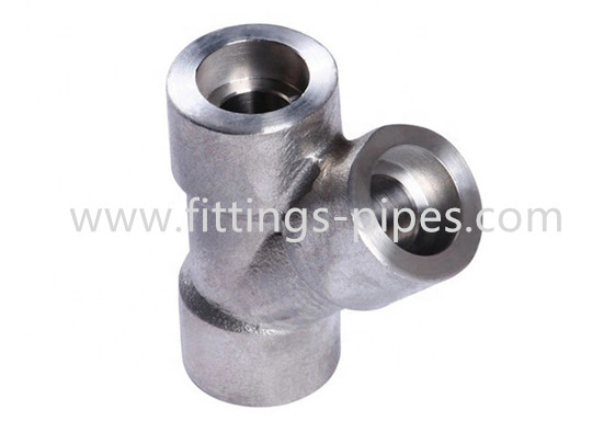 Forged Steel 45 Degree Elbow Fitting 4 Inch Asme B16.11 Uns N4400 Material