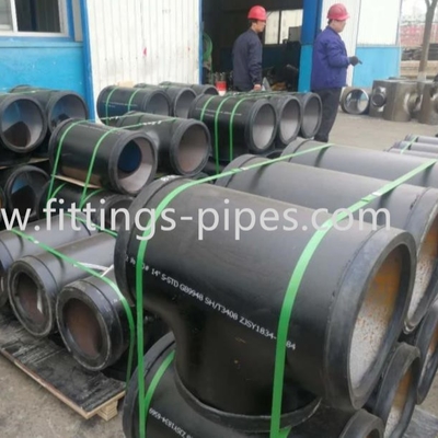 Asme B16.9 Carbon Steel Tee 1/2"-72" Butt Welded