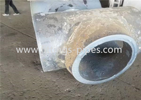 Gas Asme A234 B16.9 Carbon Steel Pipe Tee 18" Xs Butt Welded Seamless