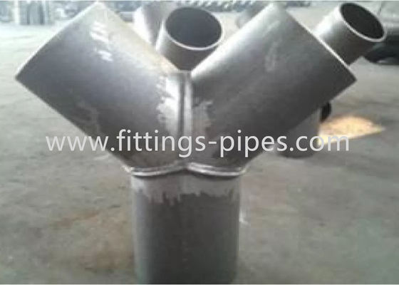 A234gr Wp5-S Ống phụ kiện Tee hợp kim thép liền mạch 4 Way Joint 22 