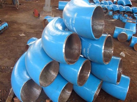 15CrMo P91 hợp kim thép Fittings ống khuỷu tay blast cát