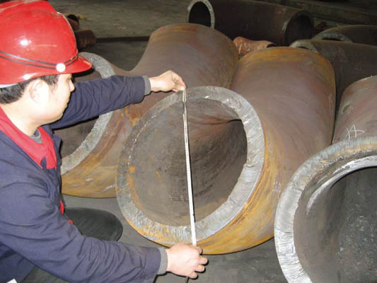 Xếp kết thúc hợp kim thép khuỷu tay 45 độ 90 độ